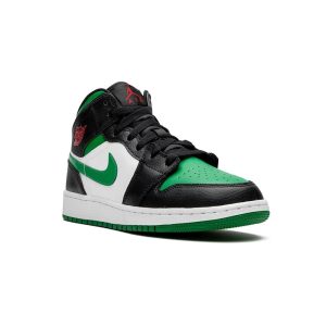 Air Jordan Nike AJ 1 Mid 'Pine Green' GS (554725 067)