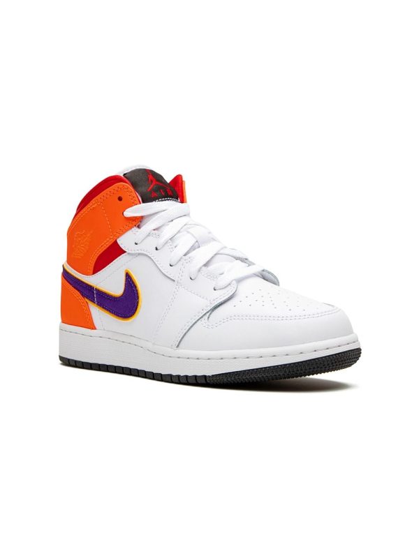 Nike Kids  Air Jordan 1 MID GS Three Peat (554725-128)