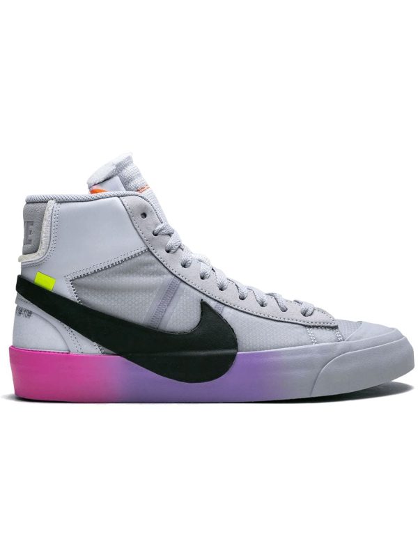 Nike x Off White Blazer Mid Serena Williams Wolf Grey 'The Queen' (2019) (AA3832-002)