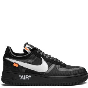 Nike x Off White Air Force 1 Low Black (2018) (AO4606-001)