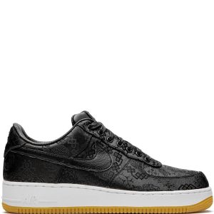 Nike x CLOT x Fragment Air Force AF 1 Black Silk (2019) (CZ3986-001)