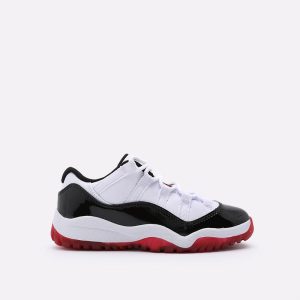 Air Jordan Nike AJ XI 11 Low Suede 'White Bred' (PS) (2020) (505835-160)