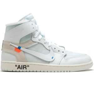 Air Jordan x Off-White 1 Retro High White (2018) (AQ0818-100)