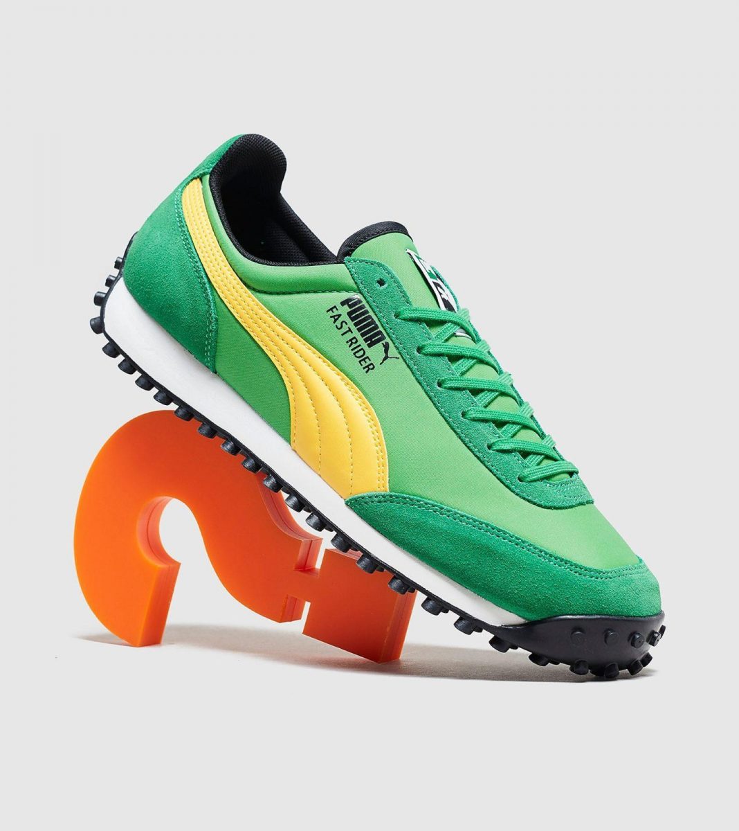 puma fast rider green