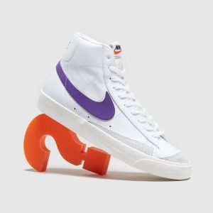 Nike Blazer Mid 77 Vintage White Voltage Purple (2020) (BQ6806-105)