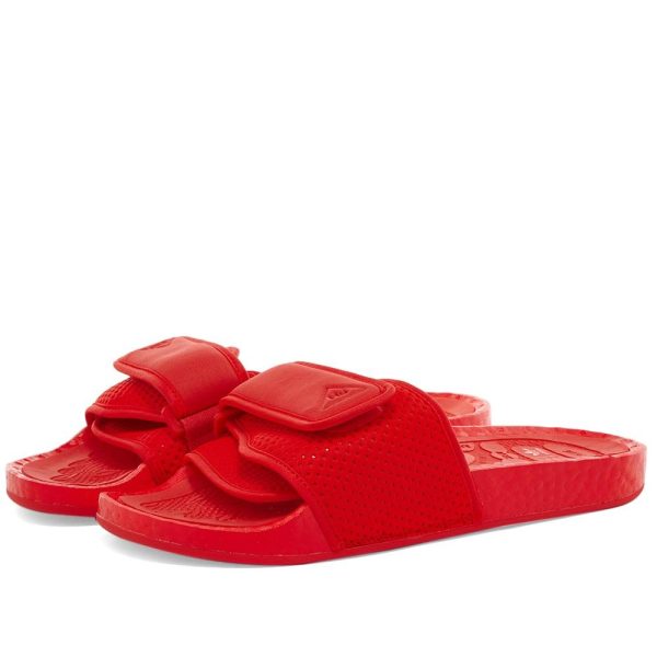 adidas x Pharell Williams Chanceletas HU Boost Slide (Rot) (FY6140)