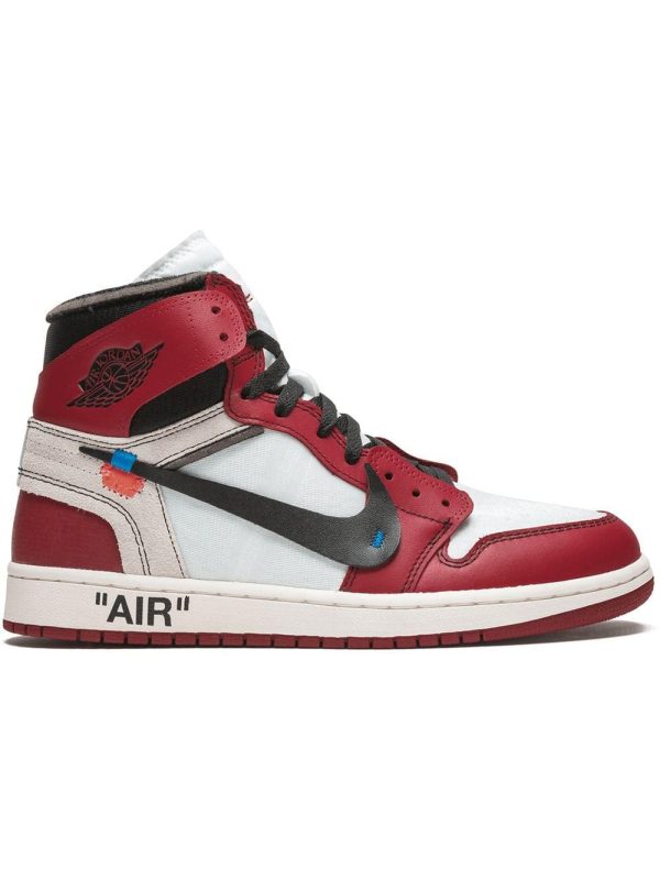 Air Jordan x Off White Nike AJ I 1 Chicago 'The 10 Ten' (2017) (AA3834-101)