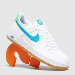 Nike Air Force 1 White Blue Green (2020) (DA4660-100)