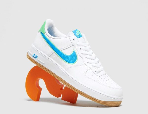 Nike Air Force 1 White Blue Green (2020) (DA4660-100)