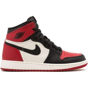 Air Jordan I 1 AJ Retro OG High Bred Toe GS 2018 (Kids Size) (575441-610)