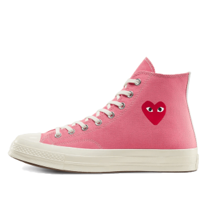 Converse Chuck Taylor All-Star 70s Hi Comme des Garcons Play Bright Pink (2020) (168301C)