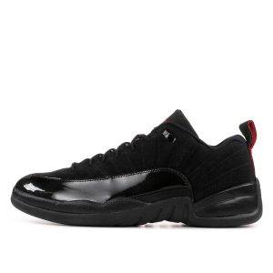 Air Jordan Nike AJ XII 12 Retro Low 'Black Patent' (308317-001)