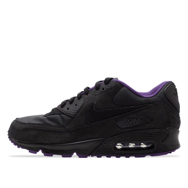 Nike Air Max 90  Black/Black-Club Purple (325018-010)