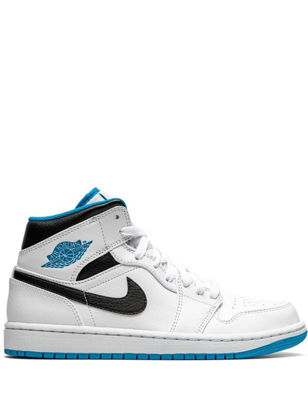 Air Jordan 1 Mid Laser Blue (2020) (554724-141)