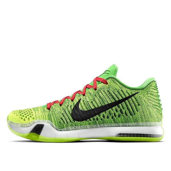 Nike Kobe X 10 Elite Low iD 'Grinch' (2015) (802817-901)