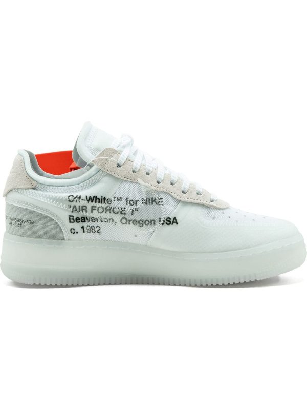 Nike x Off White Air Force 1 Low Virgil Abloh 'The 10 Ten' (AO4606-100)