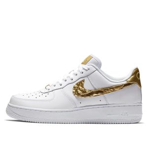 Nike Air Force 1 Low White CR7 Christiano Ronaldo Golden Patchwork (AQ0666-100)
