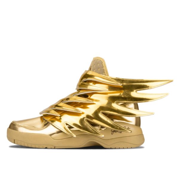 Adidas x Jeremy Scott JS Wings 'Batman' Solid Gold (2015) (B35651)