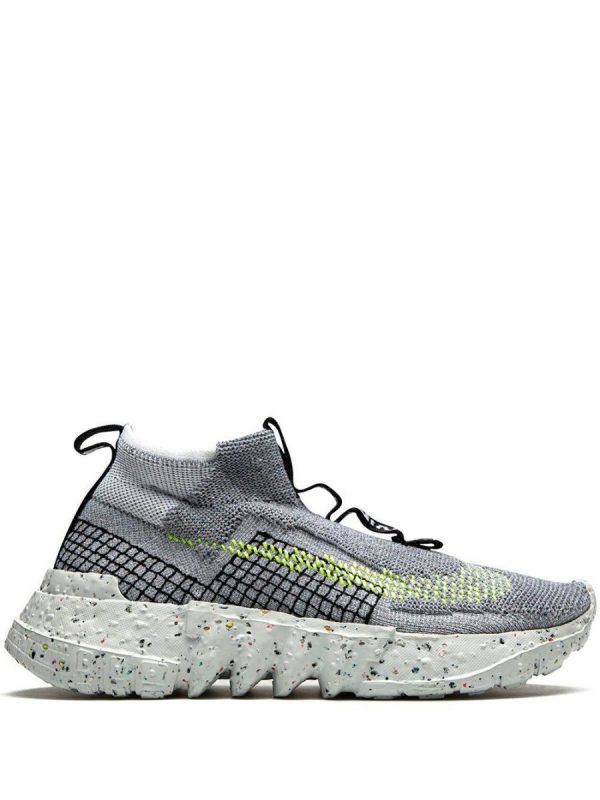 Nike Space Hippie 02 Grey Volt (2020) (CQ3988-002)