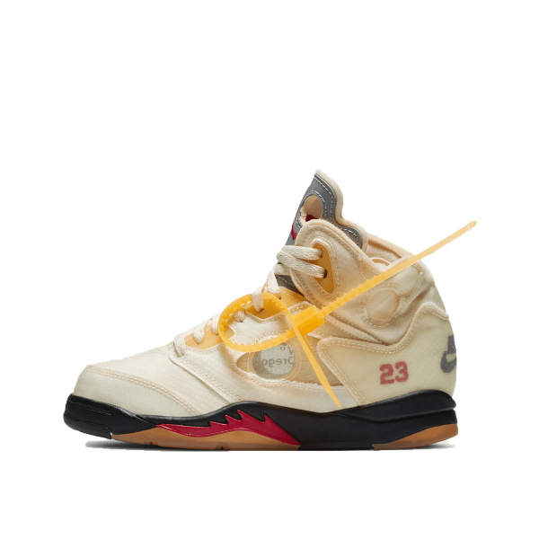 Air Jordan Air Jordan 5 Retro Off-White Sail (PS) (2020) (CV4827-100)