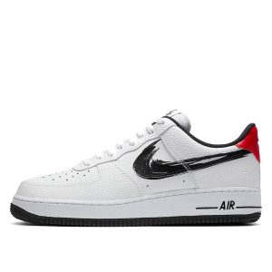 Nike Air Force 1 Low 'Brushstroke Swoosh' White (2020) (DA4657-100)