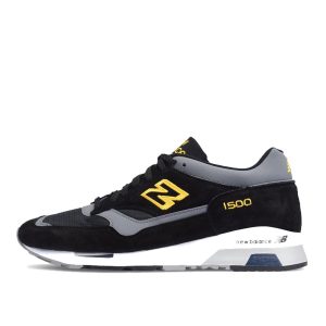 New Balance 1500 Black Yellow (Made in England) (2016) (M1500BY)