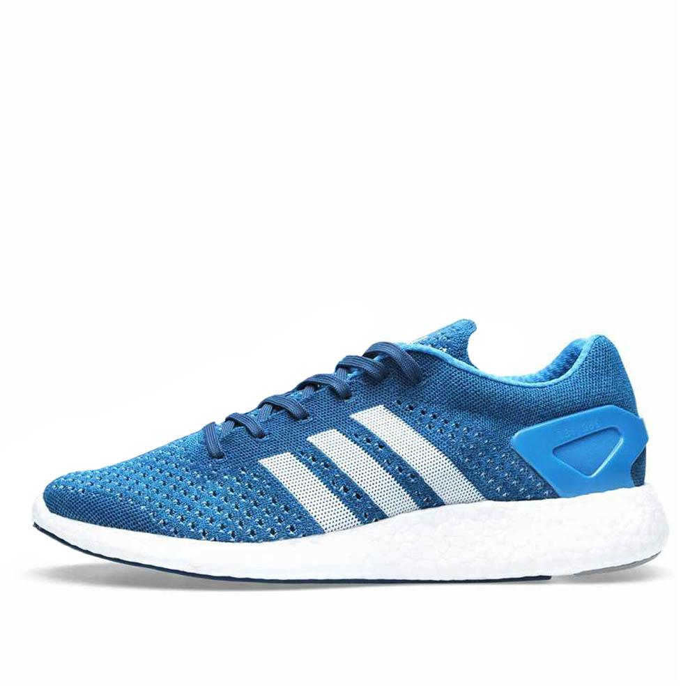 Adidas Pure Boost Primeknit Consortium Blue White SNEAKER SEARCH