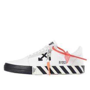 Off-White Vulc Low Top Sneakers White (Updated Stripes) (2018) (OMIA085R198000160100)