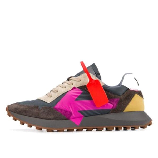 Off-White Arrow Sneaker Grey Pink (2020) (OMIA159R20D390590828)