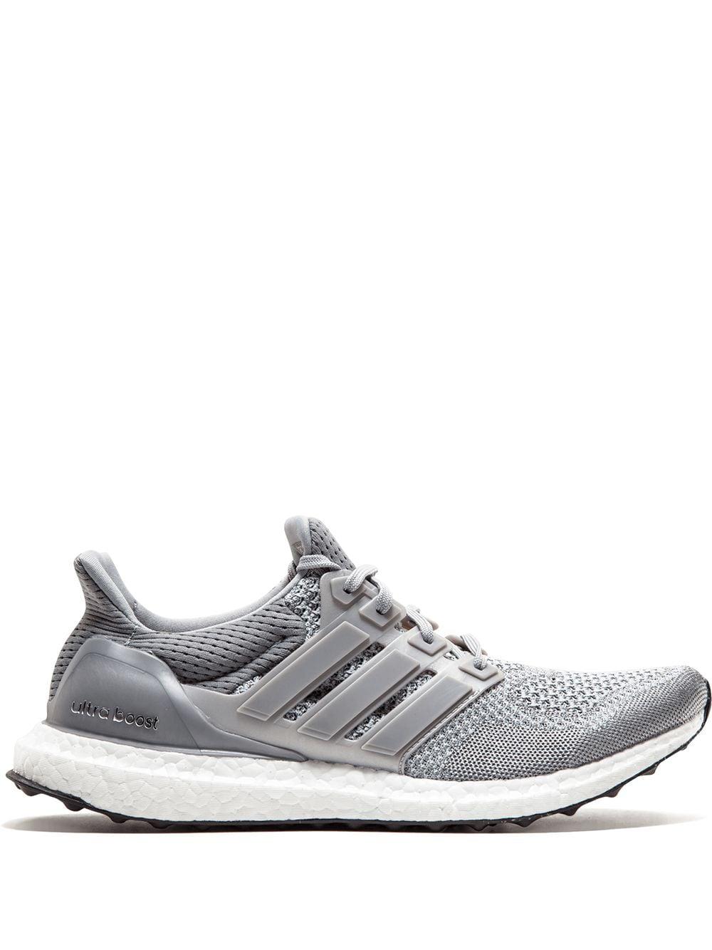 Mens ultra boost silver on sale