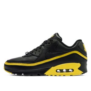 Nike x Undefeated Air Max 90 Black Yellow (2019) (CJ7197-001)
