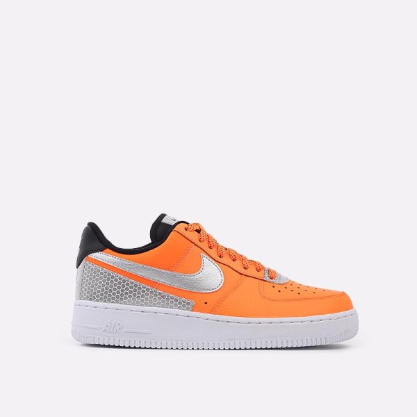 Nike x 3M Air Force 1 Orange Metallic (2020) (CT2299-800)