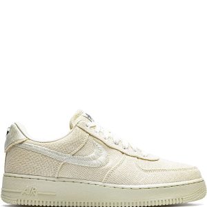 Nike x Stussy Air Force 1 Low Fossil (2020) (CZ9084-200)