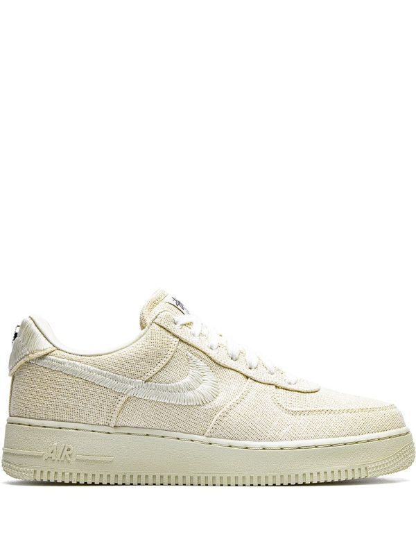 Nike x Stussy Air Force 1 Low Fossil (2020) (CZ9084-200)