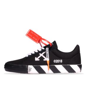 Off-White Vulc Low Top Sneakers Black Striped (182607M237002)