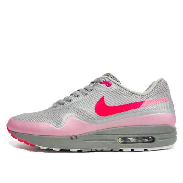 Nike Air Max 1 Hyperfuse Premium Grey Solar Red (2011) (454745-003)