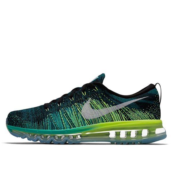 Nike Flyknit Max Black Clear Jade Volt (2015) (620469-013)