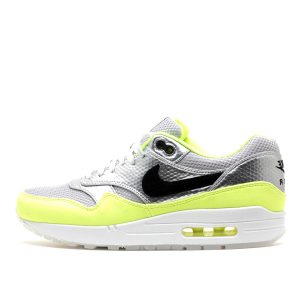 Nike Air Max 1 FB 'Mercurial Pack' Silver Volt (2014) (665874-007)