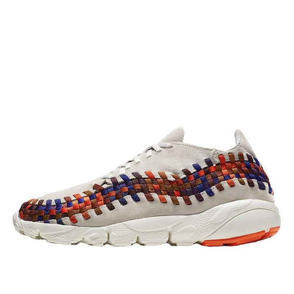 Nike Air Footscape Woven Light Bone Rainbow 2016 (874892-002)