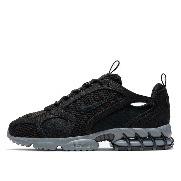 Nike x Stussy Air Zoom Spiridon Cage 2 Black (2020) (CQ5486-001)