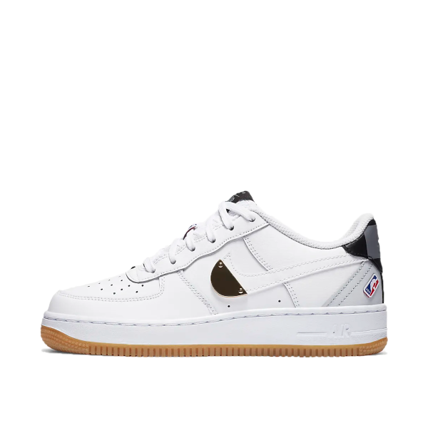 Nike Air Force 1 LV8 NBA Pack White (GS) (2020) (CT3842-100)