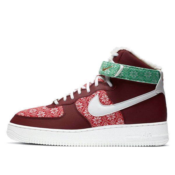 Nike Air Force 1 High 'Christmas' (2020) (DC1620-600)