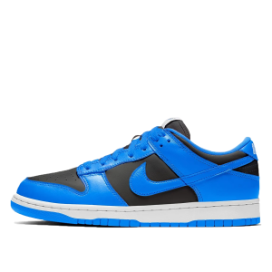 Nike Dunk Low Retro Black Hyper Cobalt (2021) (DD1391-001)