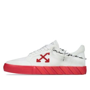 Vulc Low Top Sneaker White Red (2020) (OMIA085F20LEA0050125)