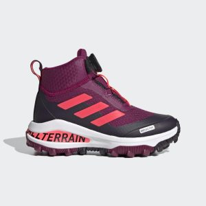 Кроссовки adidas  (FV3487) бордового цвета