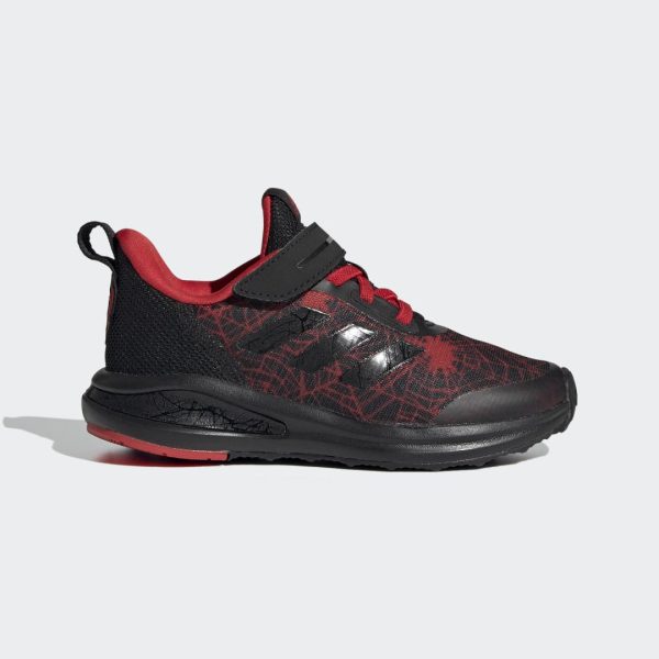 Кроссовки adidas Fortarun Spider-man El K (FY1382) черного цвета