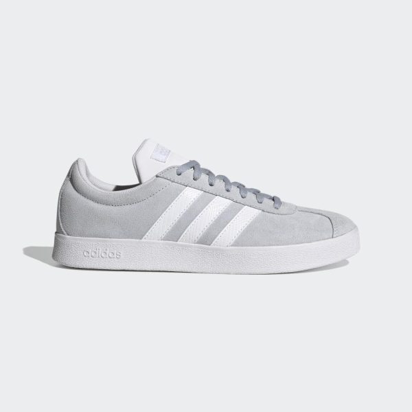 Кеды adidas Vl Court 20 (FY8812) серого цвета