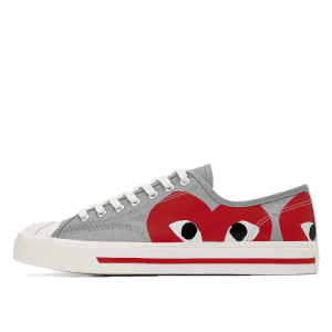 Converse Converse Jack Purcell Comme Des Garcons PLAY Grey Red (2021) (171260C)