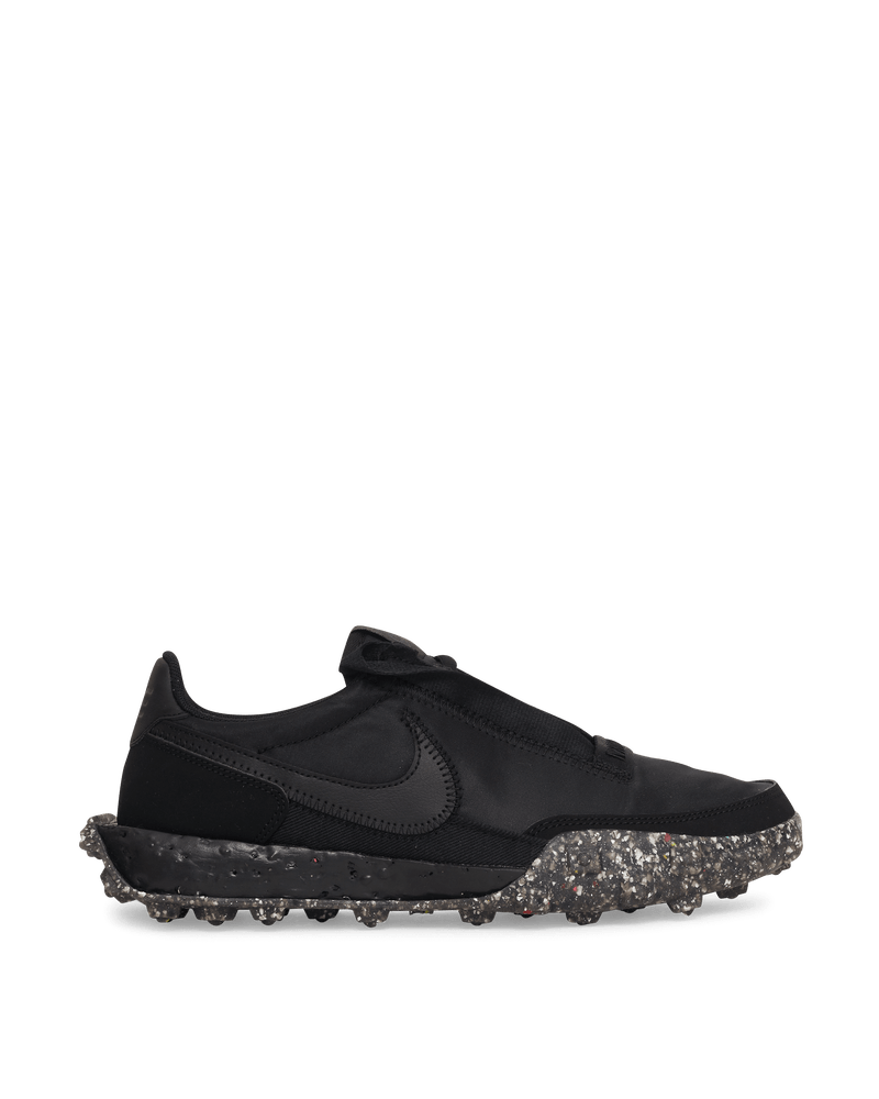 nike waffle racer black leather