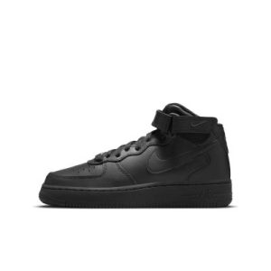 Nike Air Force 1 Mid Black (DH2933-001) черного цвета